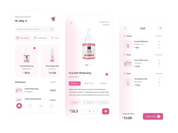 Bloom Skincare Mobile App